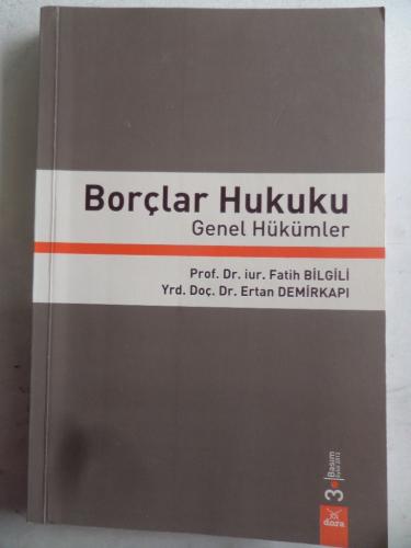 Borçlar Hukuku Genel Hükümler Fatih Bilgili