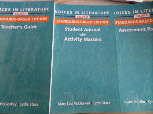 Voices In Literature Silver Teacher's Guide + Assessment Package + Stu