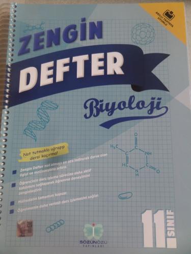 11. Sınıf Biyoloji Zengin Defter