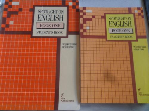 Spotlight On English Book One Teacher's Book + Student's Book Müşerref