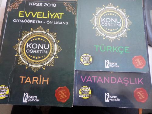 KPSS Evveliyat Konu Öğretimi / 3 Kitap