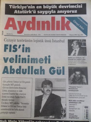 Aydınlık 1998 / 590 - FIS'in Velinimeti Abdullah Gül