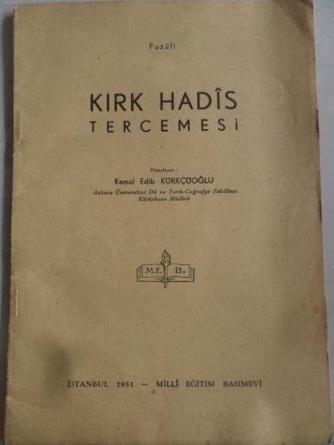 Kırk Hadis Tercemesi Fuzuli