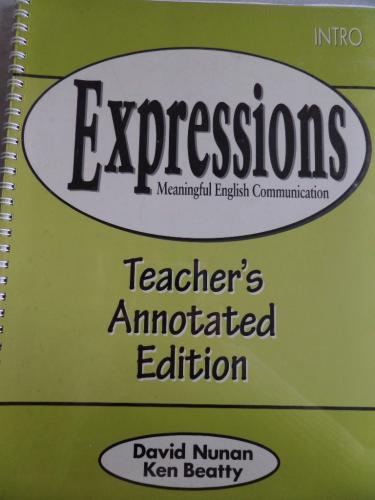 Expressions Teacher's Annotated Edition Intro David Nunan