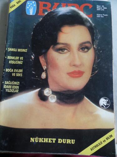 Burç Aylık Astroloji ve Magazin Dergisi 1984 / 53 - Nükhet Duru