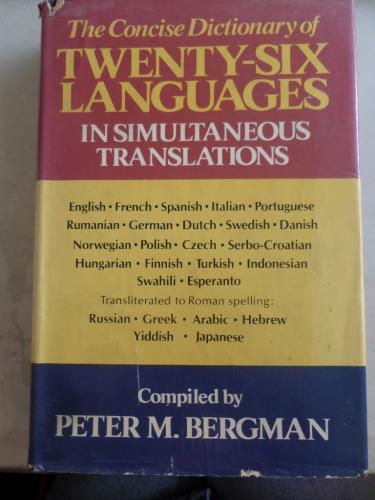 The Concise Dictionary Of Twenty-Six Languages In Simultaneous Transla