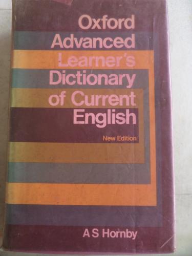 Oxford Advanced Learner's Dictionary of Current English A. S. Hornby