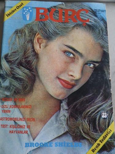 Burç Aylık Astroloji ve Magazin Dergisi 1984 / 54 - Brooke Shields