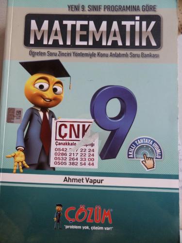 9. Sınıf Matematik Konu Anlatımlı Soru Bankası Ahmet Vapur