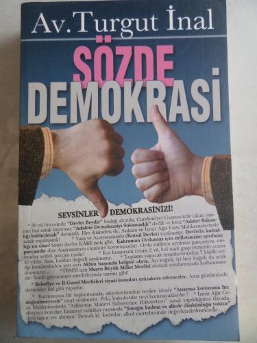 Sözde Demokrasi Turgut İnal