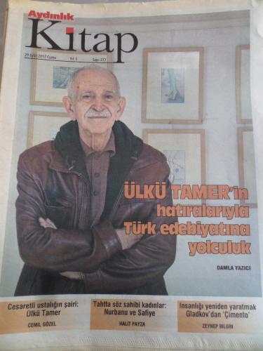 Aydınlık Gazetesi Kitap Eki 29 Eylül 2017 Sayı 277 - Ülkü Tamer'in Hat