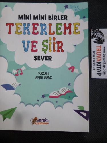 Tekerleme ve Şiir Sever Ayşe Gürz