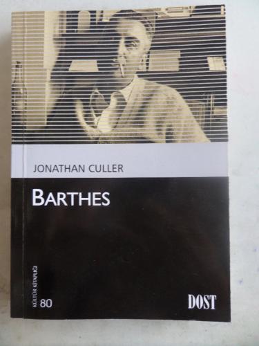 Barthes Jonathan Culler