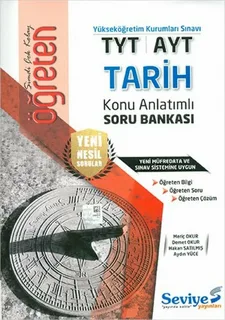 TYT - AYT Tarih Öğreten Konu Anlatımlı Soru Bankası Meriç Okur