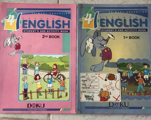 Texture English Student's And Activity Book 4 (1st Book + 2nd Book)