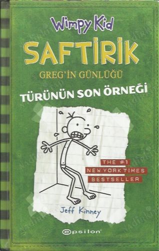 Saftirik Greg'in Günlüğü 3 - Türünün Son Örneği Wimpy Kid