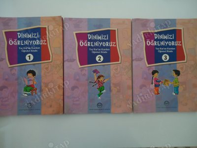 Dinimizi Öğreniyoruz Yaz Kur'an Kursları Öğrenci Kitabı / 3 Cilt Takım