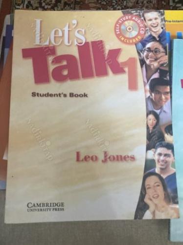 Let's Talk 1 (Student's Book) CD'li Leo Jones