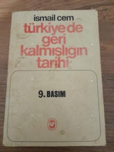 Türkiye'de Geri Kalmışlığın Tarihi İsmail Cem