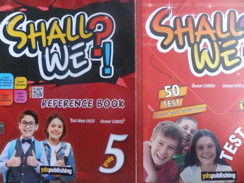 Shall We 5 Grade LGS Reference Book + Workbook + Test Book Sait Mete E