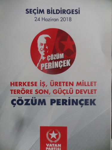 Seçim Bildirgesi 24 Haziran 2018