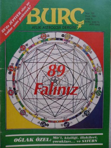 Burç Aylık Astroloji Dergisi 1989 / 109