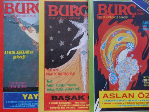 Burç Aylık Astroloji Dergisi 1992 / Sayı: 152-153-156