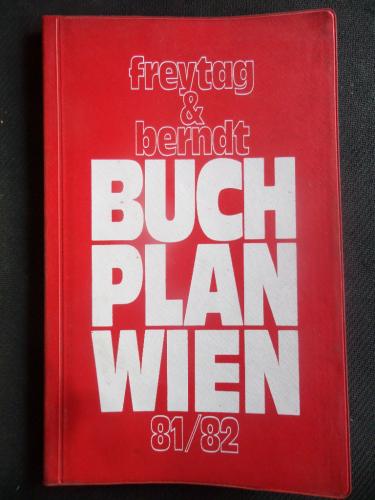 Freytag & Berndt Buch Plan Wien 81/82