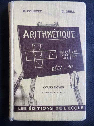 Arithmetique Cours Moyen B. Courtet