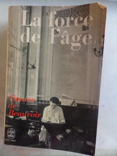 La Force De L'age Simone De Beauvoir