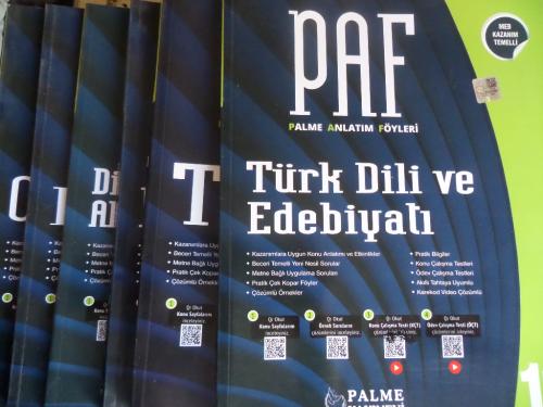 11. Sınıf Palme Anlatım Föyleri / 6 Adet