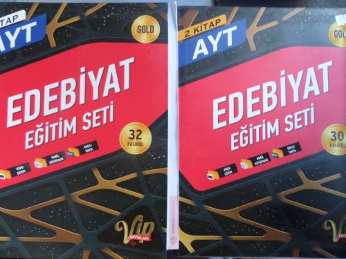 AYT Edebiyat Eğitim Seti 1. ve 2. Kitap