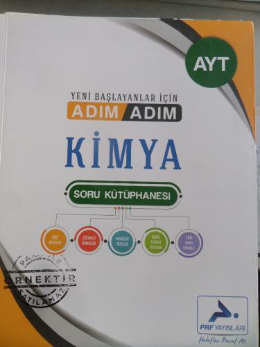 Yeni Başlayanlar İçin Adım Adım AYT Kimya Soru Kütüphanesi