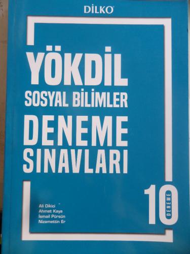 YÖKDİL Sosyal Bilimler Deneme Sınavları Ali Dikici