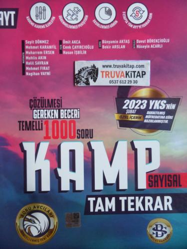 AYT Kamp Sayısal Tam Tekrar Çözülmesi Gereken Beceri Temelli 1000 Soru