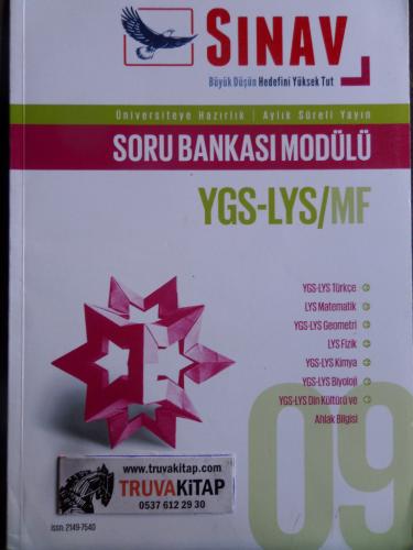 YGS-LYS/MF Soru Bankası Modülü / 9. Sayı