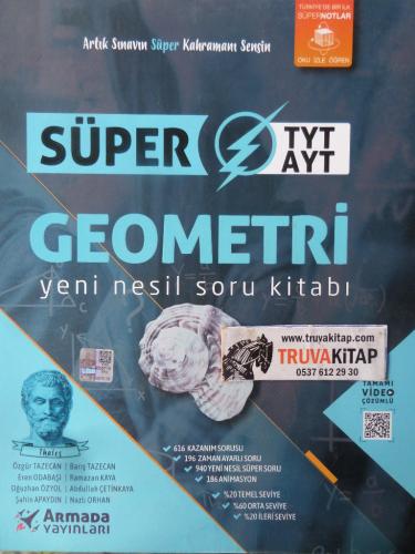 Süper TYT-AYT Geometri Yeni Nesil Soru Kitabı Özgür Tazecan