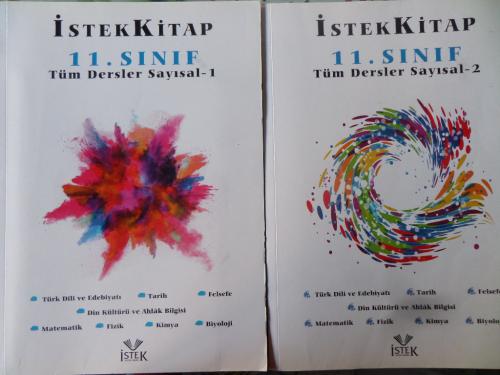 11. Sınıf İstek Kitap Tüm Dersler Sayısal / 2 Kitap