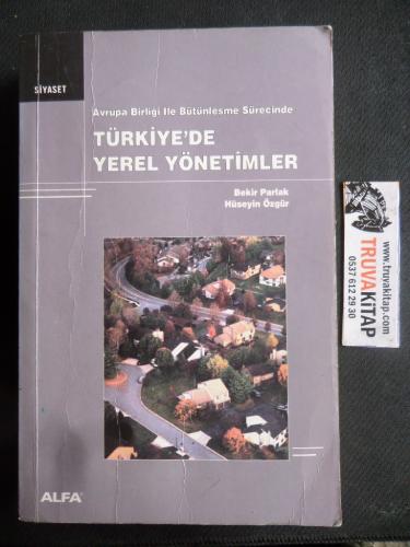 Türkiye'de Yerel Yönetimler Bekir Parlak