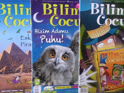 Bilim Çocuk 2011 / 161-162-163 (3 Adet)