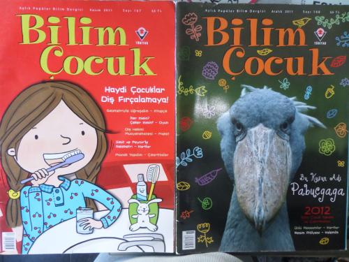 Bilim Çocuk 2011 / 167-168 (2 Adet)