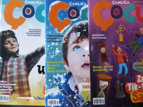 Çamlıca Çocuk Dergisi 2016 / 1-2-3 (3 Adet)