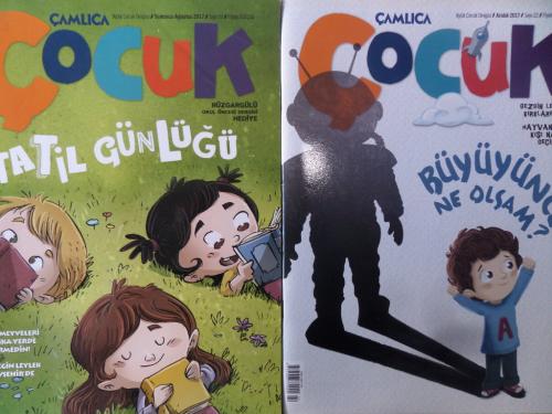 Çamlıca Çocuk Dergisi 2017 / 18-22 (2 Adet)