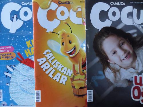 Çamlıca Çocuk Dergisi 2018 / 24-26-28 (3 Adet)