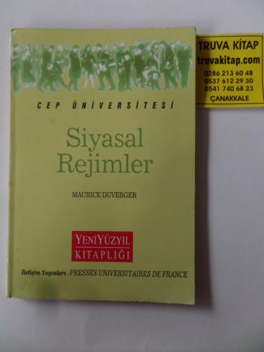 Cep Üniversitesi - Siyasal Rejimler