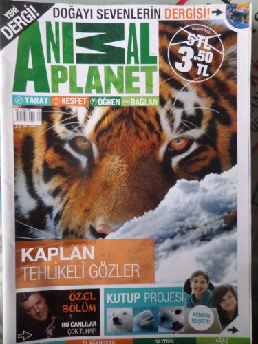 Animal Planet / Sayı: 1 Kaplan Tehlikeli Gözler