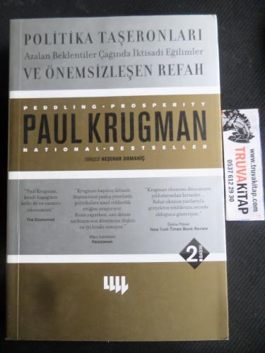 Politika Taşeronları ve Önemsizleşen Refah Paul Krugman