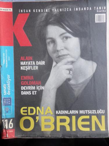 K Dergisi 2008 / 116 - Edna O'Brien