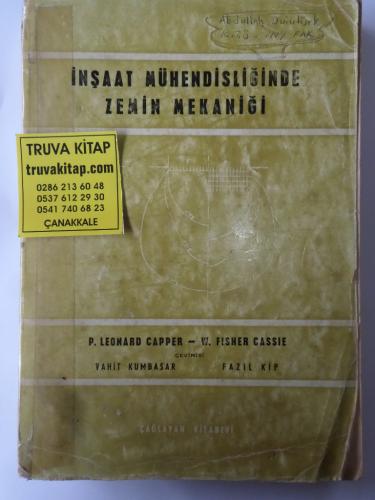 İnşaat Mühendisliğinde Zemin Mekaniği P. Leonard Capper