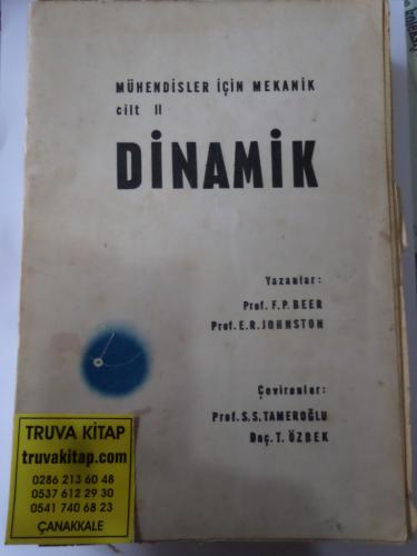 Mühendisler İçin Mekanik Cilt 2 / Dinamik Ferdinand P. Beer